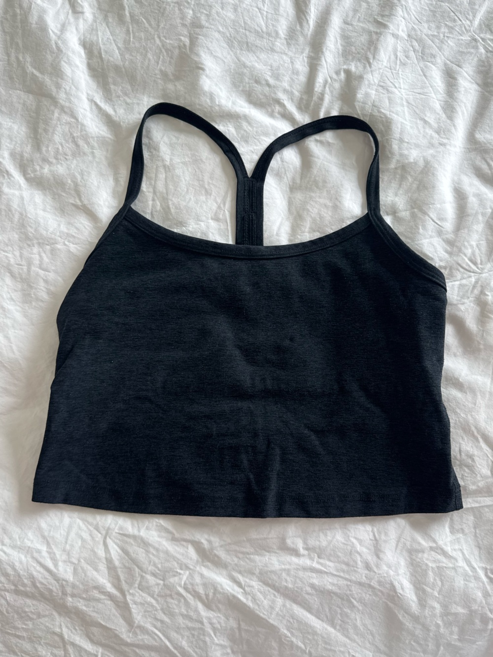 Beyond Yoga Slim Racerback Cropped Tank black S